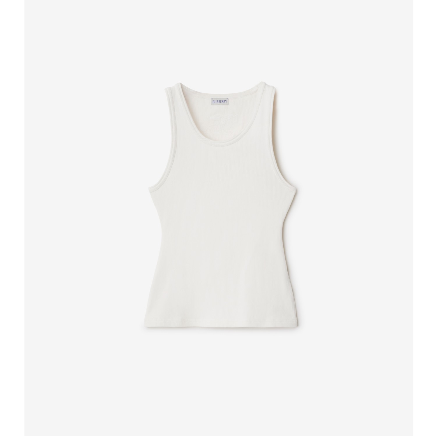 Stretch Cotton Tank Top