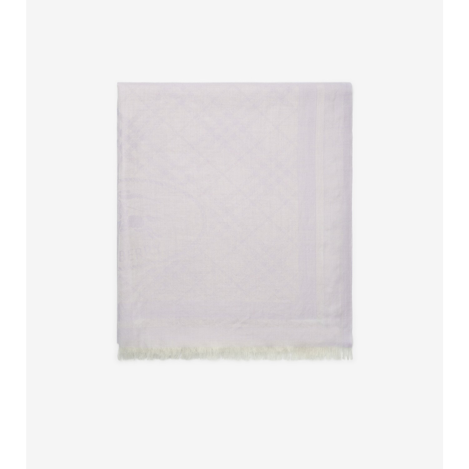 체크 캐시미어 실크 스카프
