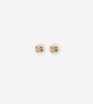 EKD Sphere Pearl Stud Earrings in Gold pearl Women Burberry Official