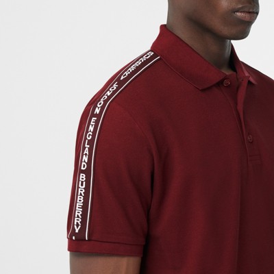 burberry white t shirt red logo