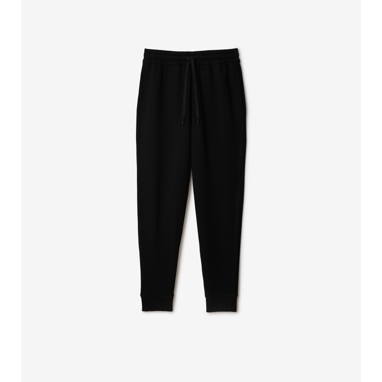 Cotton Jogging Pants in Black Women Burberry® Official