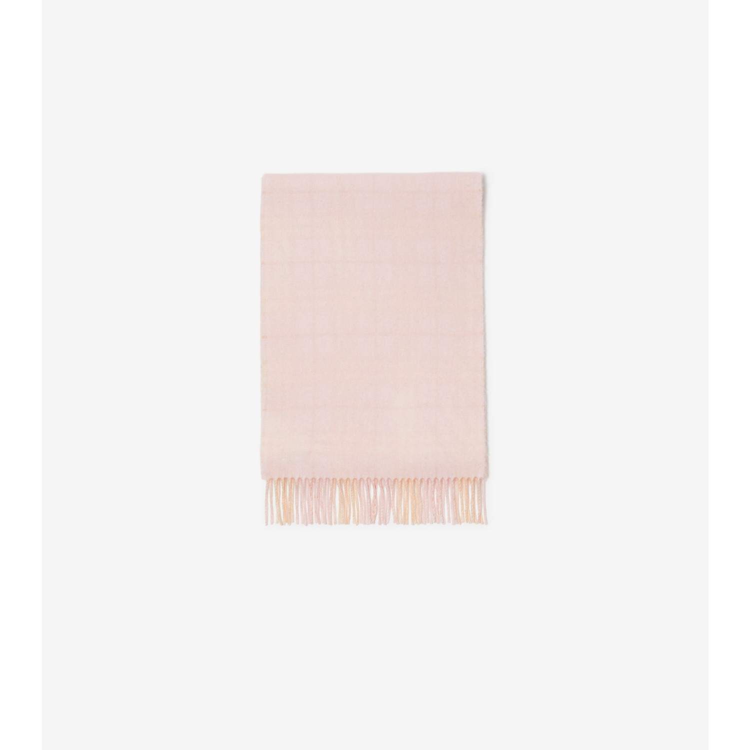 Reversible Check Cashmere Scarf