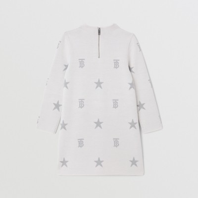 burberry white dress