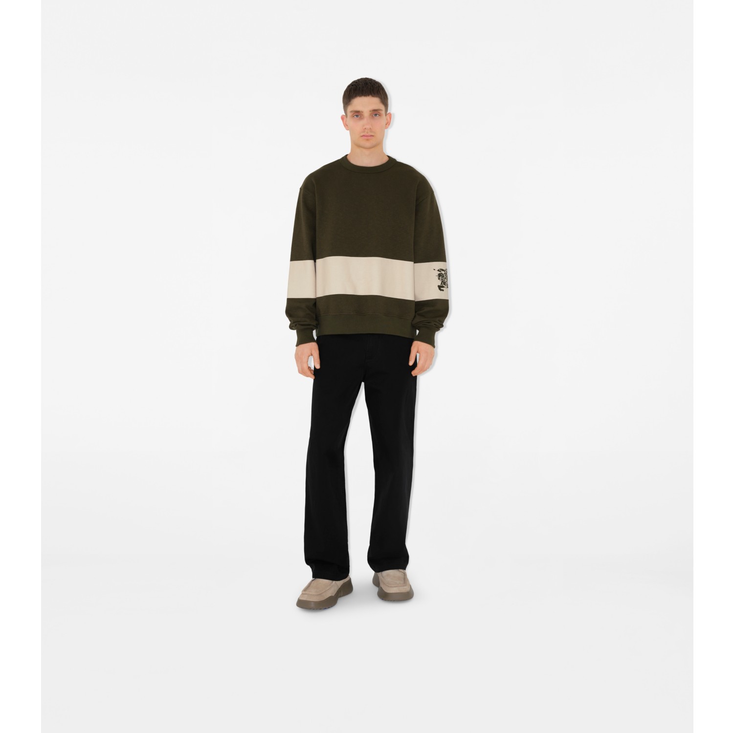 EKD Stripe Cotton Sweatshirt