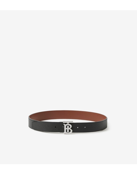 Reversible Leather TB Belt