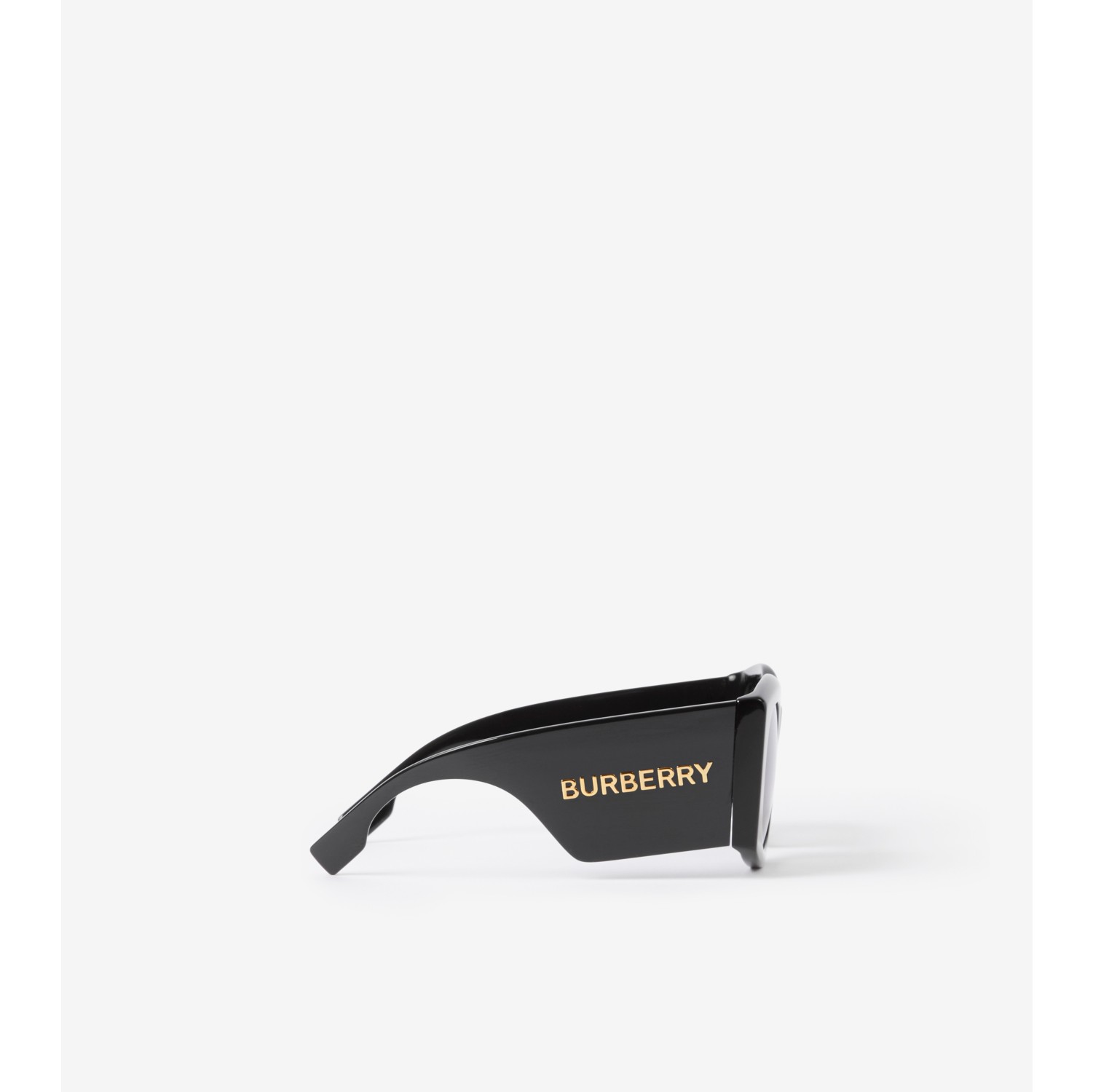 Oversized Geometric Frame Sunglasses in Black Women Burberry® Official