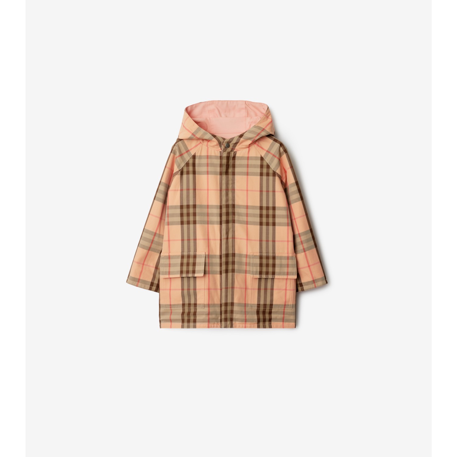 Reversible Check Cotton Coat