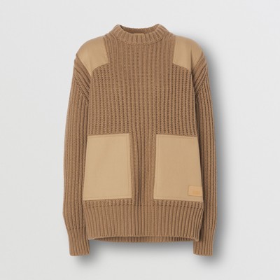 burberry patch sweater