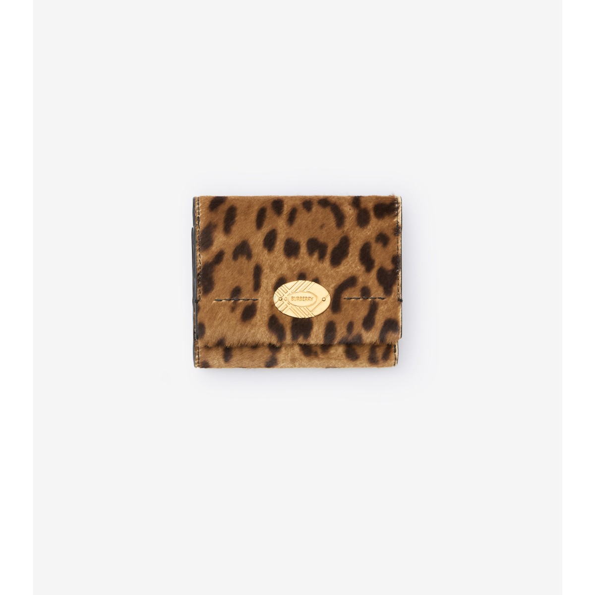  Check Leopard Print Cotswolds Wallet​