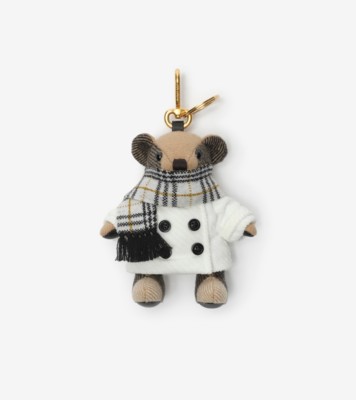 トーマスベア チャーム (アイボリーホワイト) - ウィメンズ | Burberry