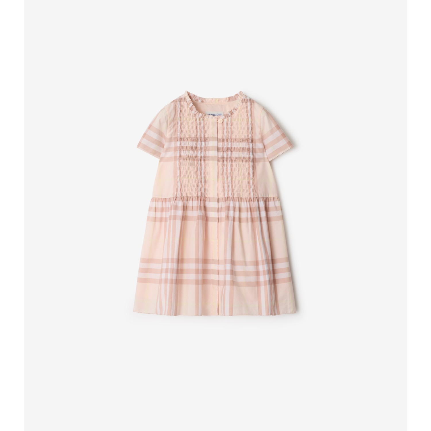 Baumwollkleid in Check