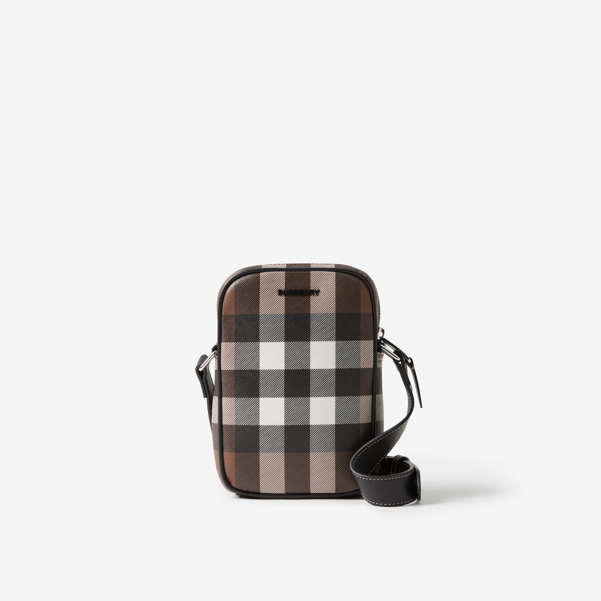 Vertical Paddy Bag in Dark Birch Brown | Burberry® Official - 1