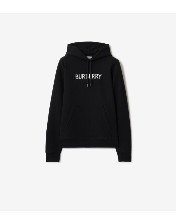 Logo Cotton Hoodie