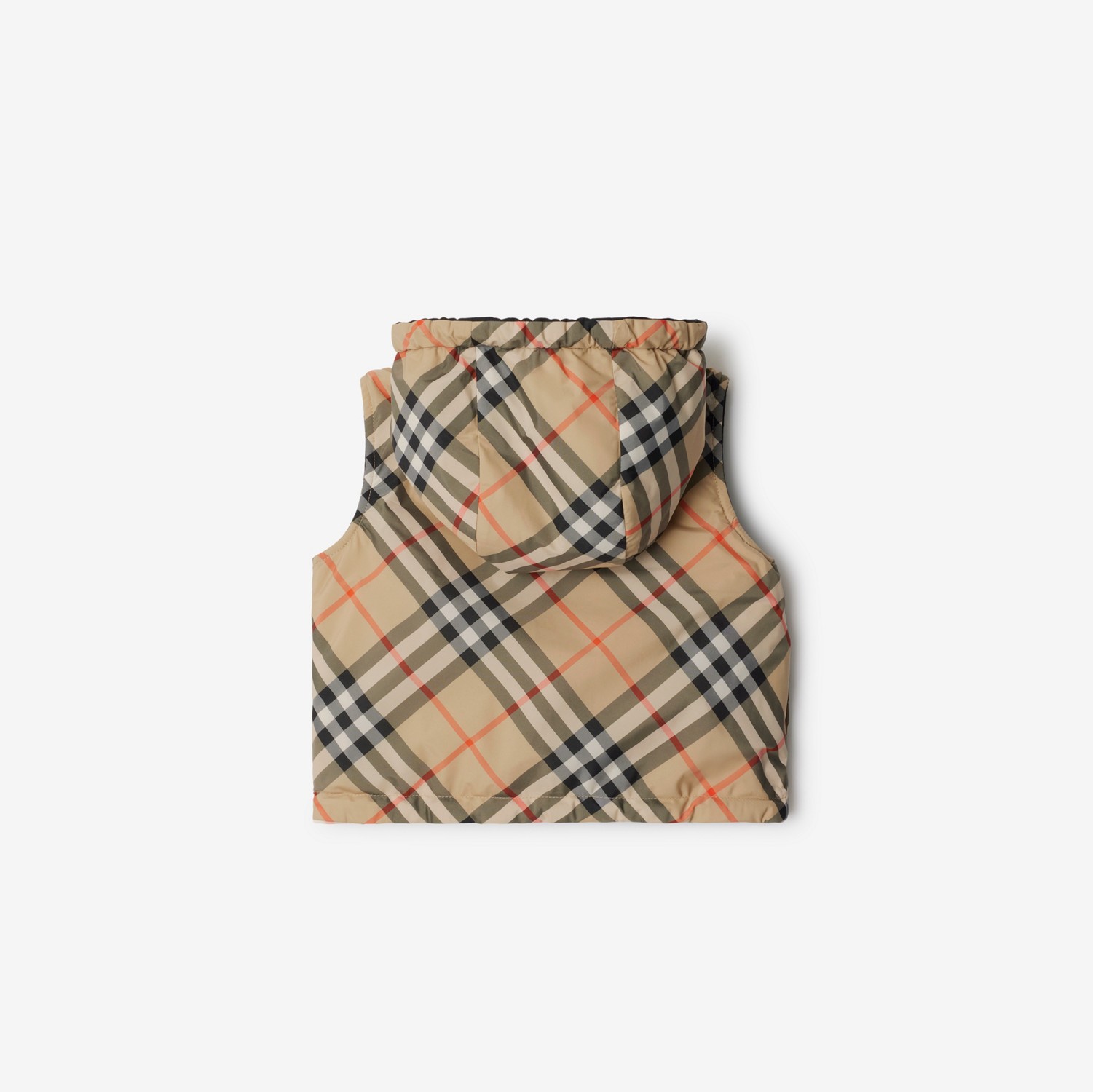 リバーシブル チェック ベスト (サンド) | Burberry®公式サイト リバーシブル チェック ベスト (サンド) | Burberry®公式サイト