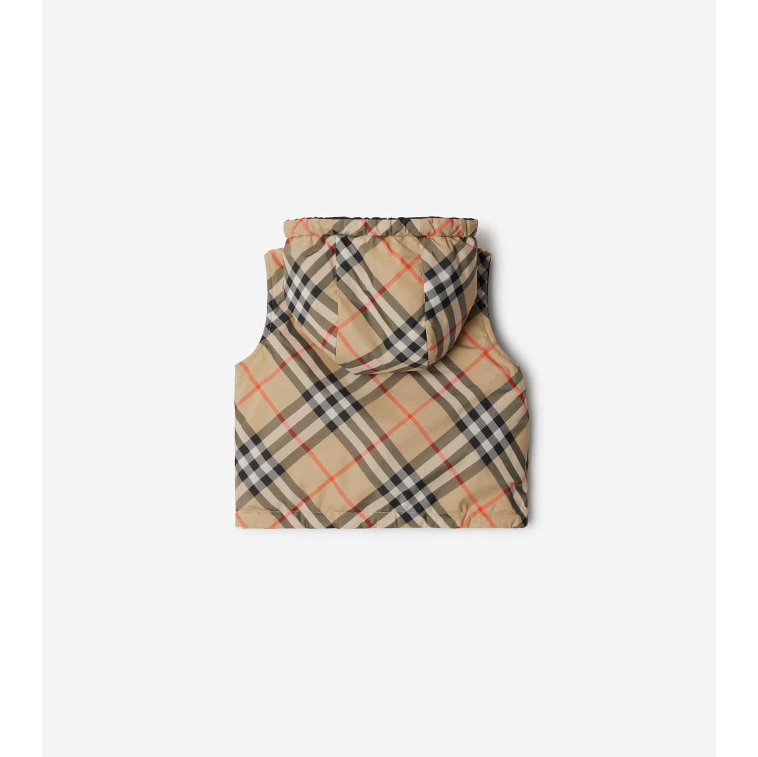 Reversible Check Gilet