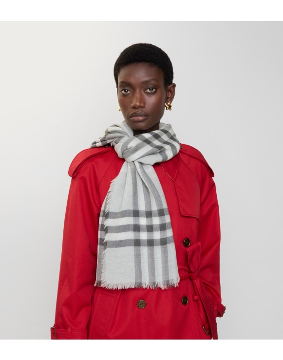 新品　Burberryストール 楽天市場】BURBERRY バーバリー ストール GIANT CHECK GAUZE