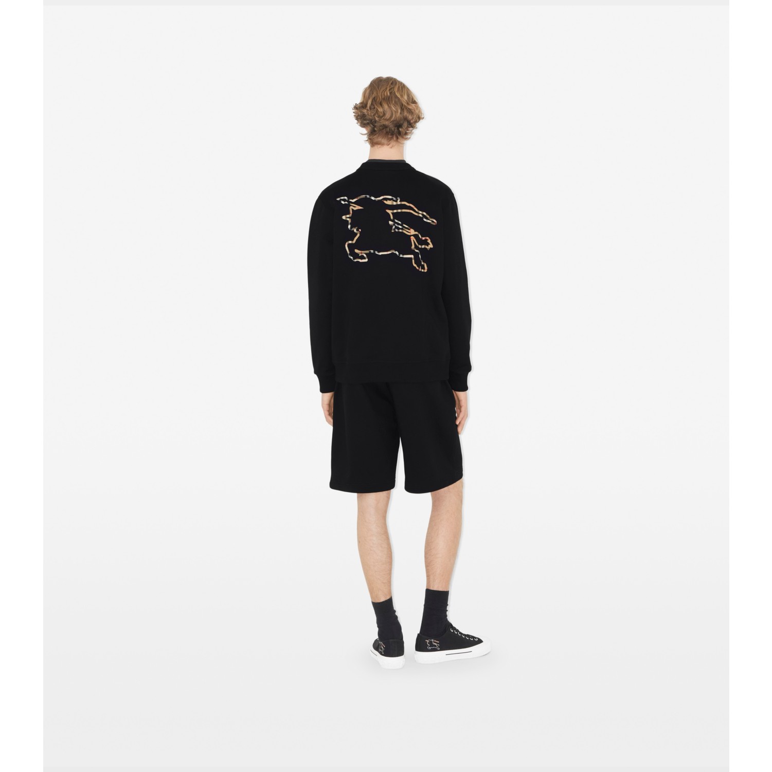 EKD Cotton Sweatshirt in Black - Men