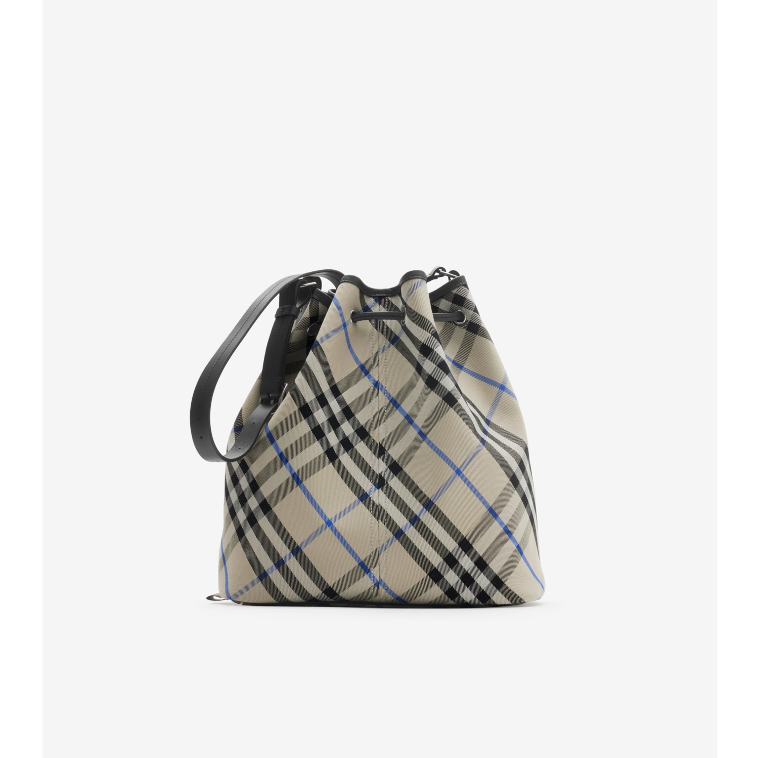 Medium Check Bucket Bag