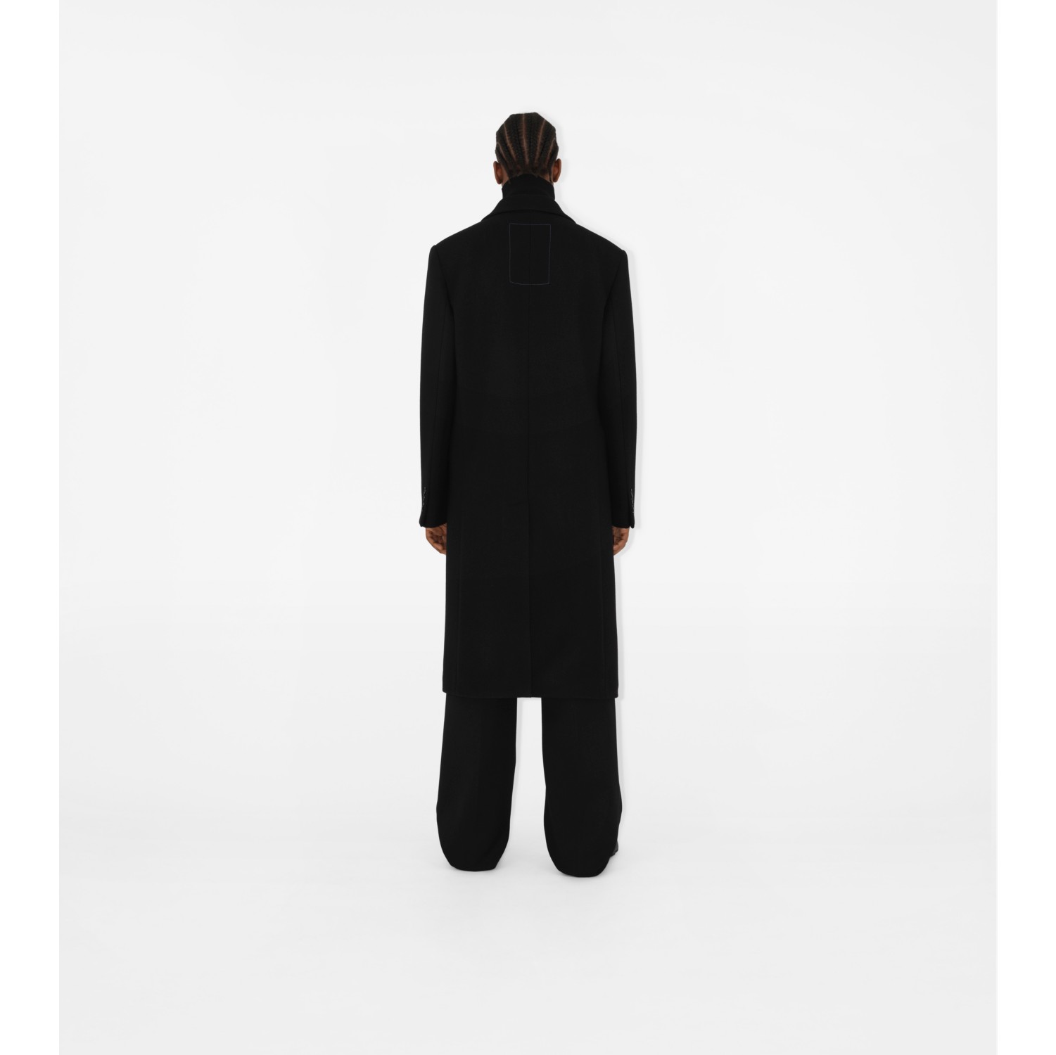 ウール テーラードコート (ブラック) - メンズ, ウール | Burberry®公式サイト