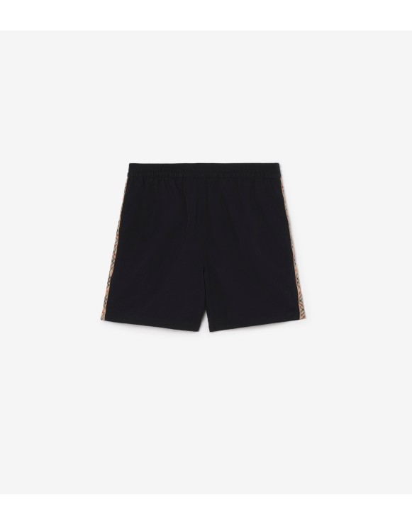 Check Trim Swim Shorts