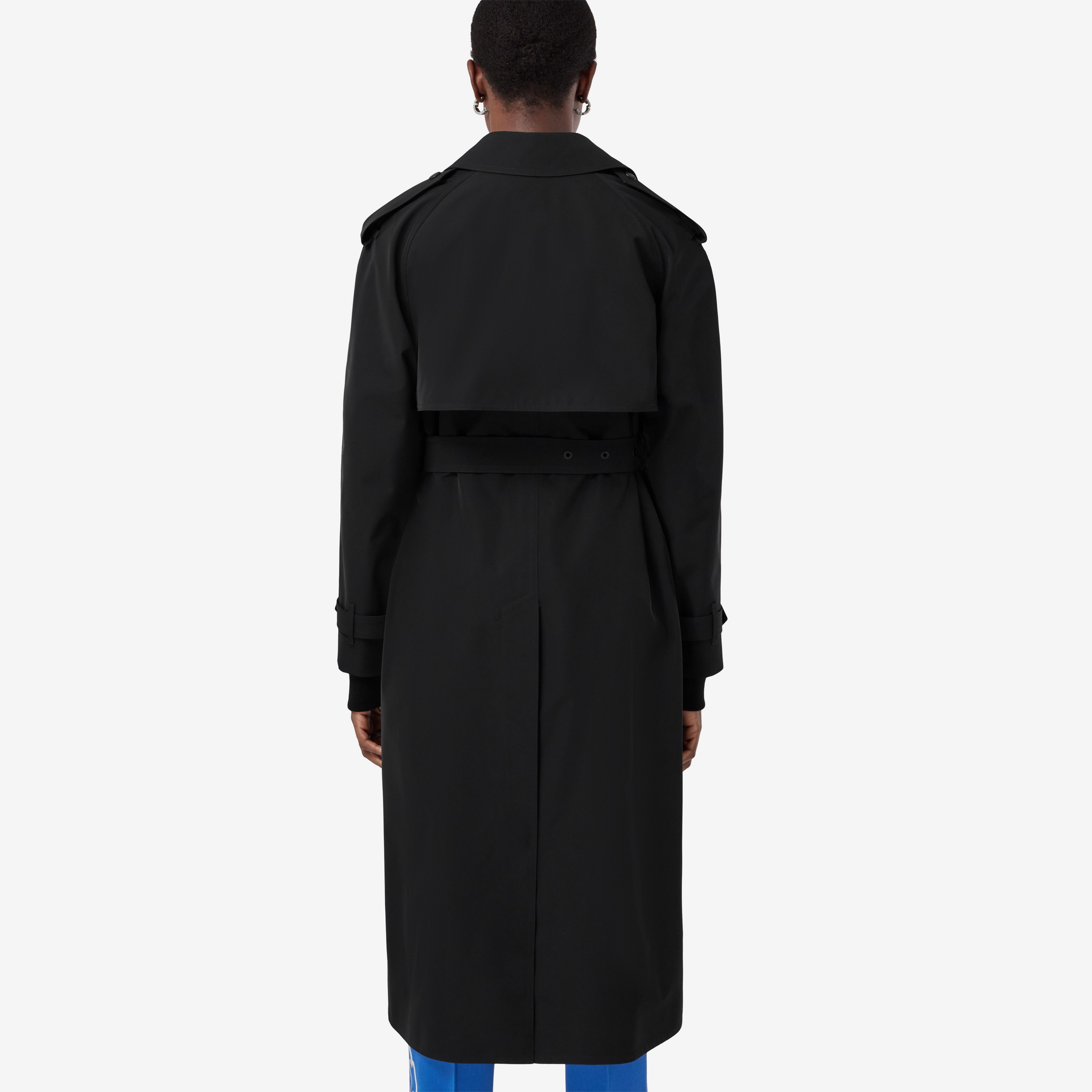 Trench coat em três camadas - Longo (Preto) - Mulheres | Burberry® oficial - 3