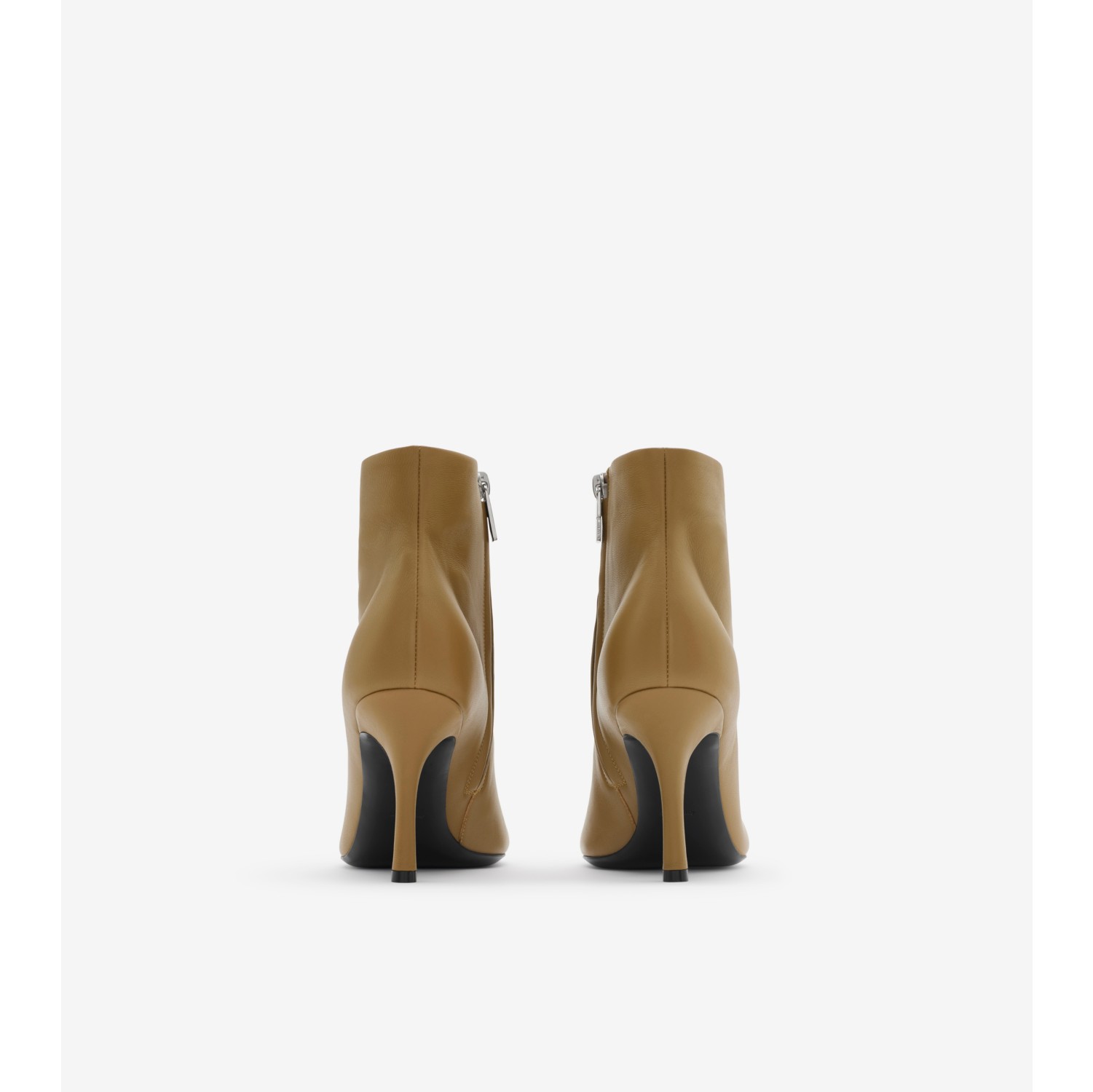 Leather Baby Boots in Shrew - Women | Burberry® Official