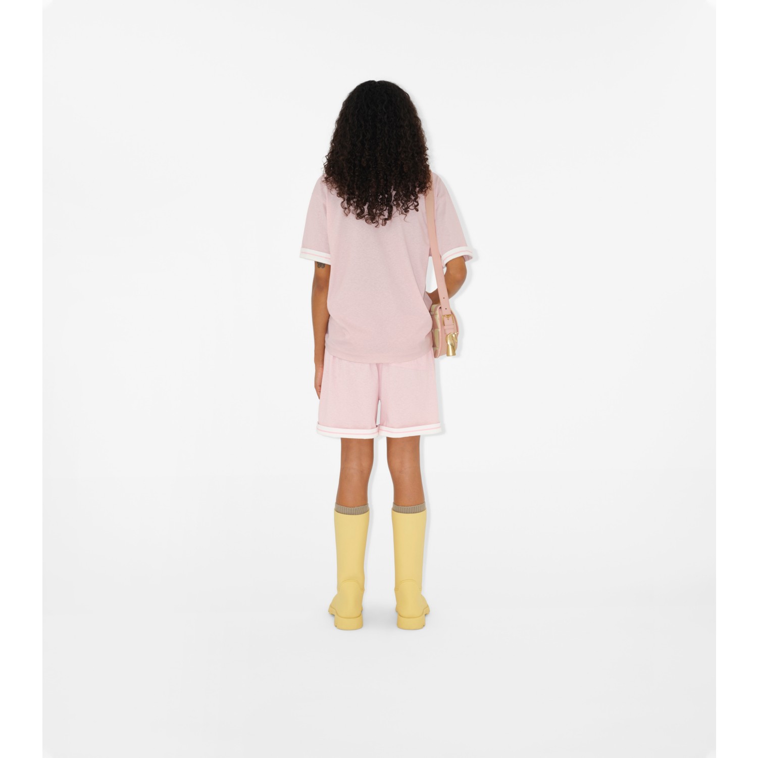 Cotton Shorts in Cameo - Women | Burberry® Official