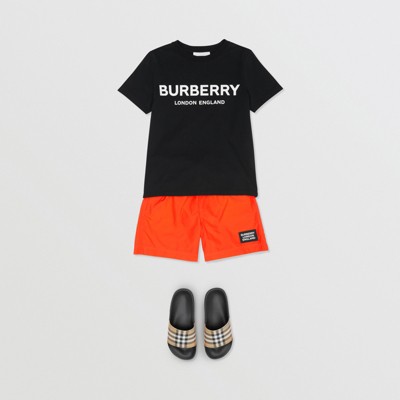 burberry toddler swim shorts
