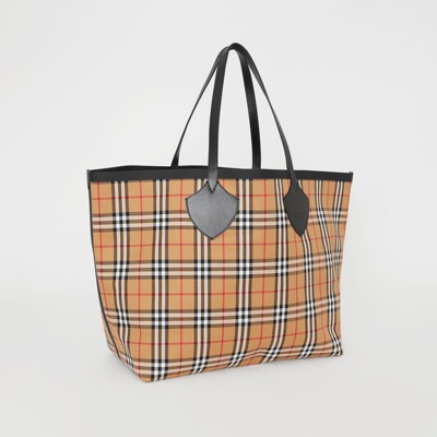 burberry tote reversible