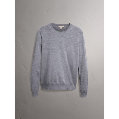 burberry sweater grey