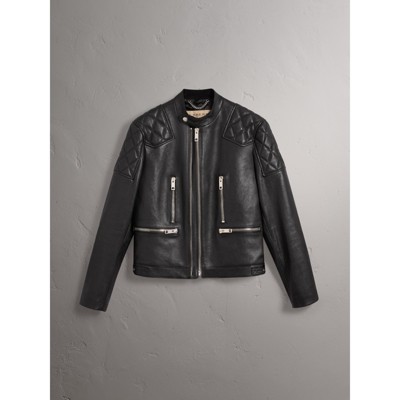 burberry leather jacket