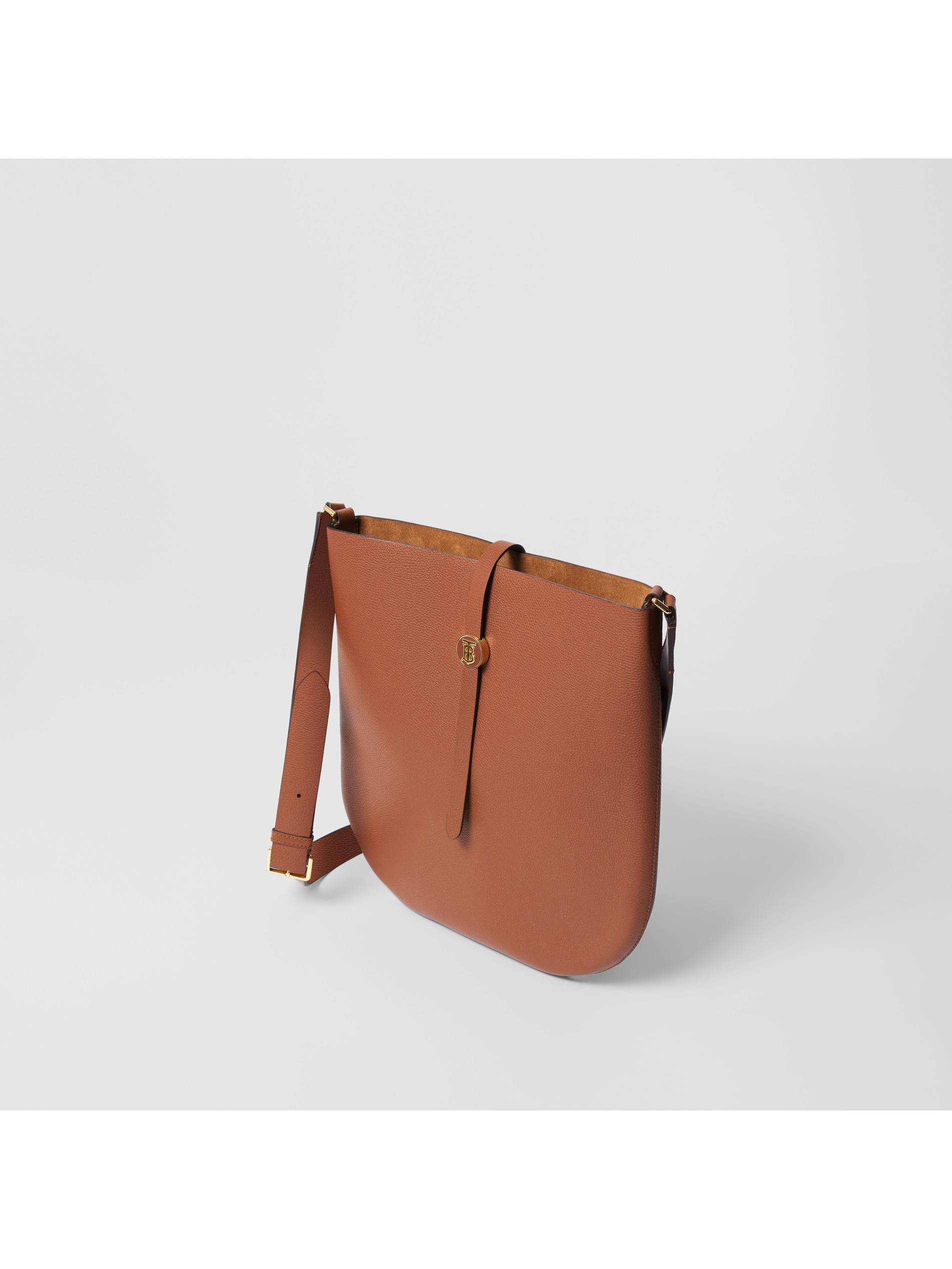 棕褐色 粒纹皮革 anne 斜背包 产品图片21