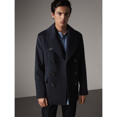 burberry coat navy