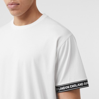 burberry tape t shirt