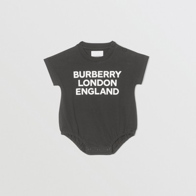 baby burberry onesie