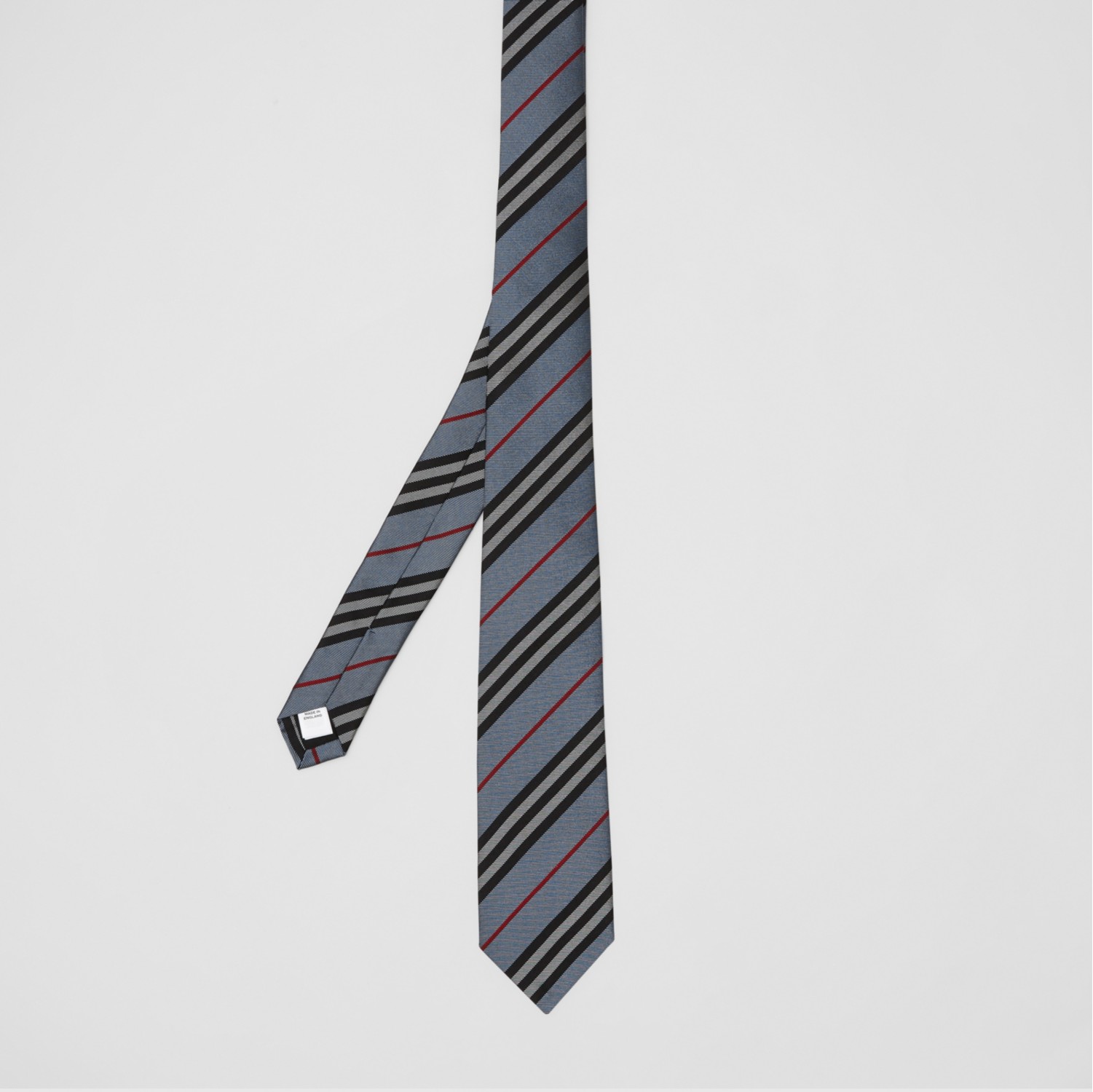 Classic Cut Icon Stripe Silk Tie