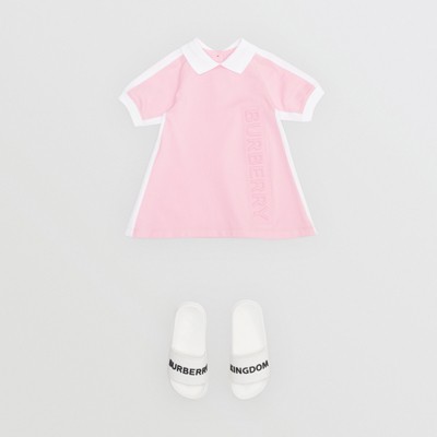 pink burberry dress baby