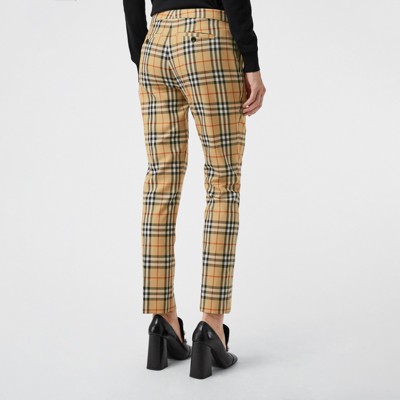 burberry trousers womens