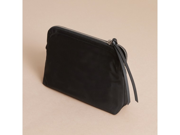 BURBERRY Large Pallas Helmet Motif Pouch