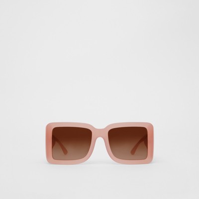 burberry spark square frame sunglasses