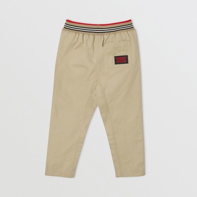 burberry pants kids grey