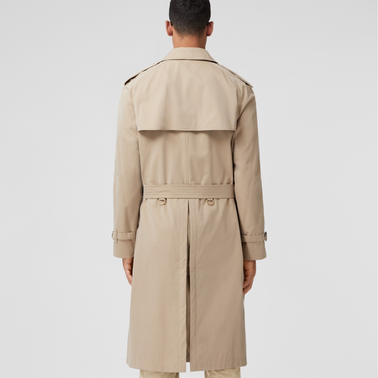 The Westminster Heritage Trench Coat in HONEY - Men, Cotton Gabardine ...