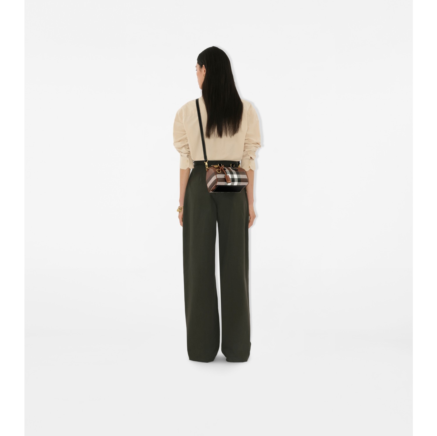 Mini Check Bowling Bag