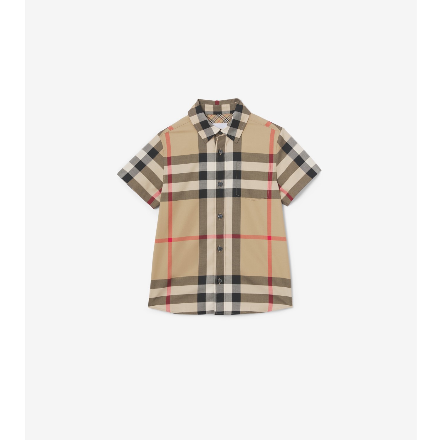 BURBERRY バーバリー ショートスリーブ ストレッチコットン シャツ