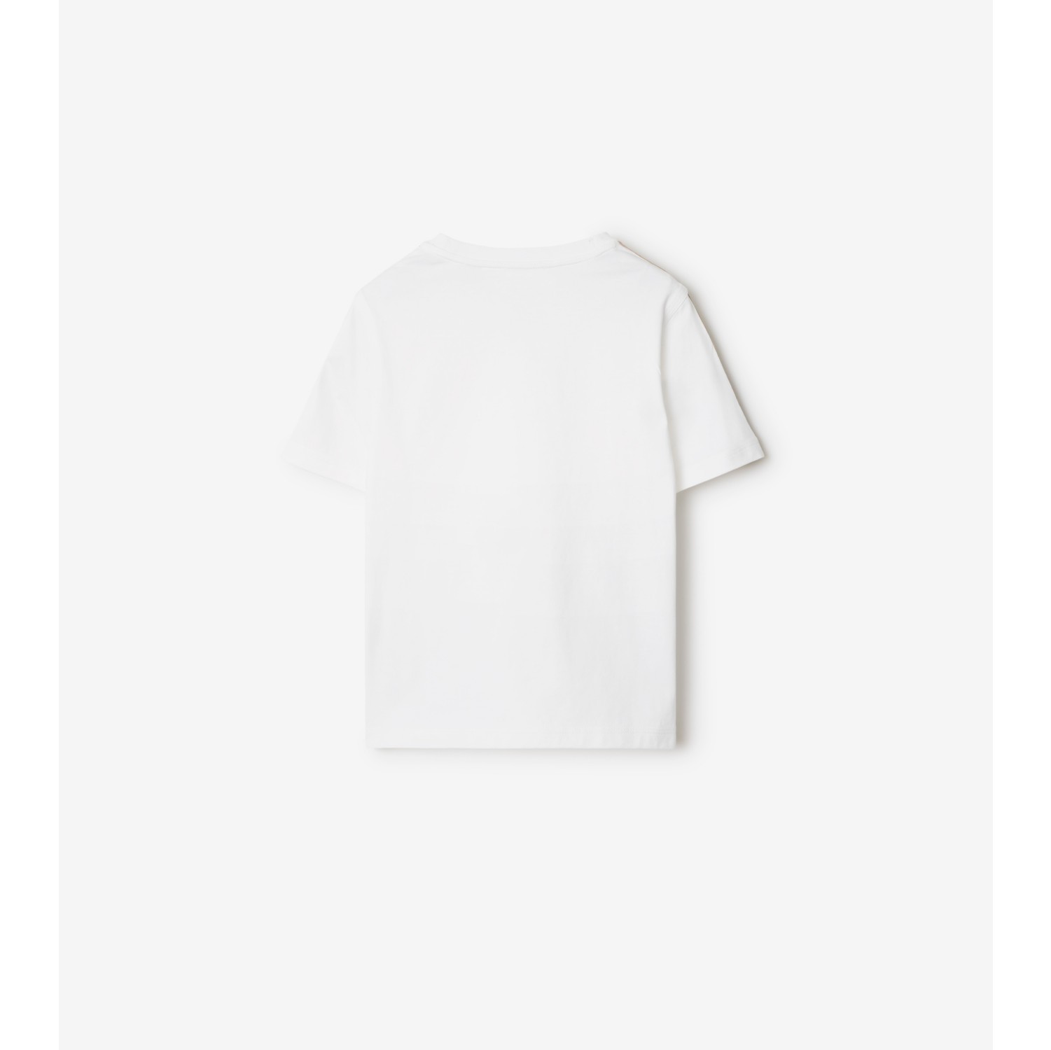 T-shirt en coton avec Check