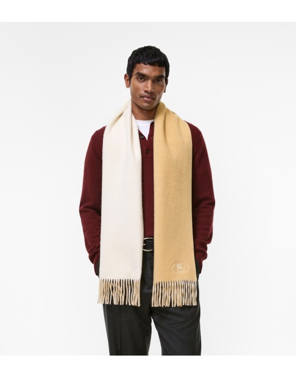 メンズ スカーフ | ウール＆カシミア | Burberry®