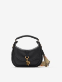 Small B Clip Messenger Bag in colour Black
