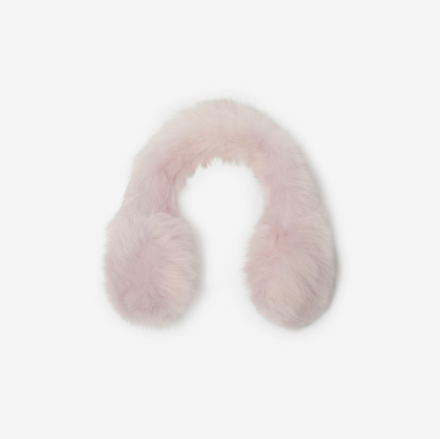 毛羊皮耳罩 (柔雾色) | Burberry® 博柏利官网