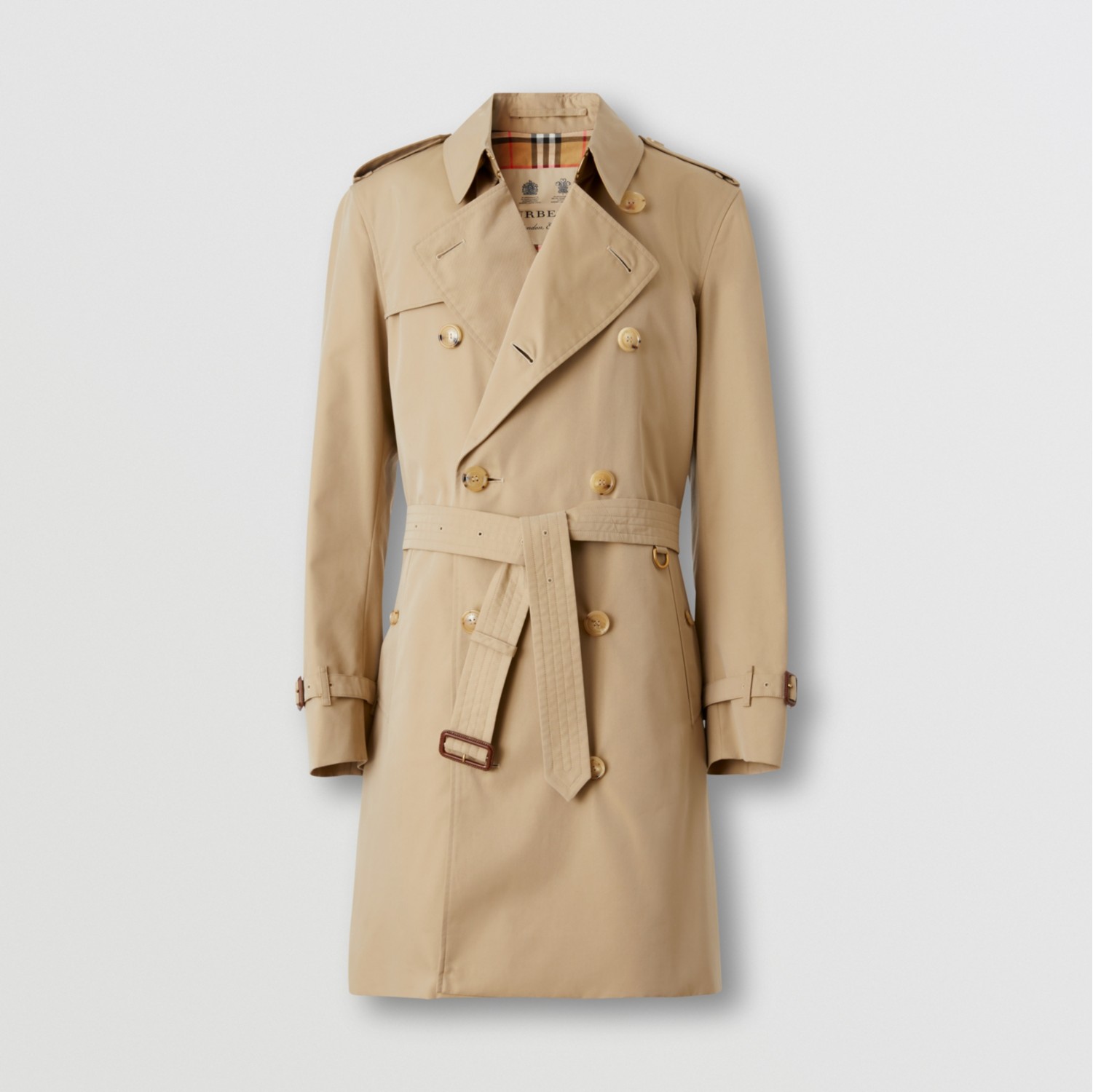 Burberry hot sale overcoat mens