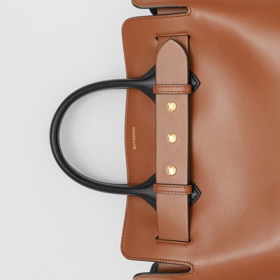burberry bag brown leather